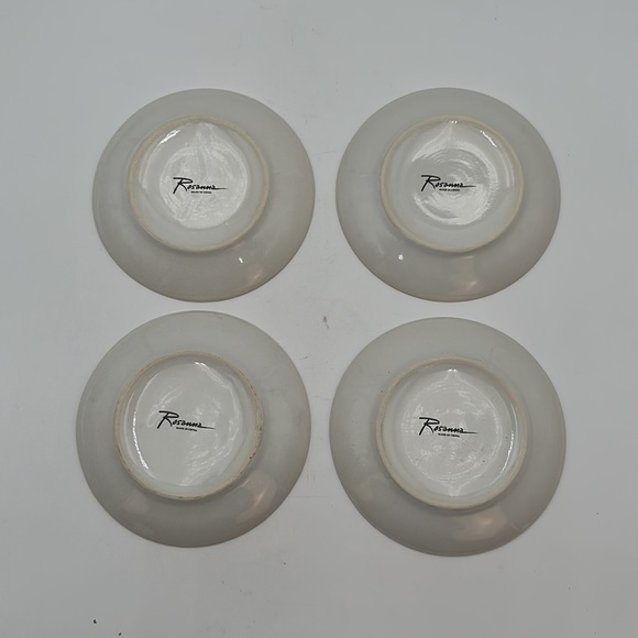 Dessert Set 4 Rosanna Espresso cups & saucers Twelve Days of Christmas Porcelain - Picture 6 of 16